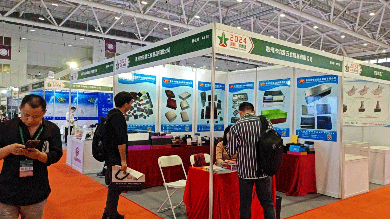 如期而至，鉑源五金在第12屆軍博會上大放異彩